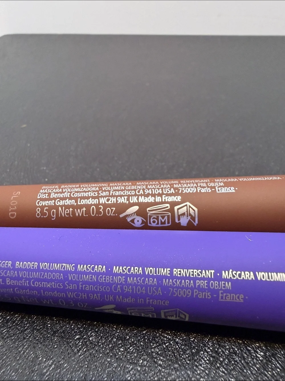 Benefit BADgal BANG! Mascara — Brown & Violet Duo